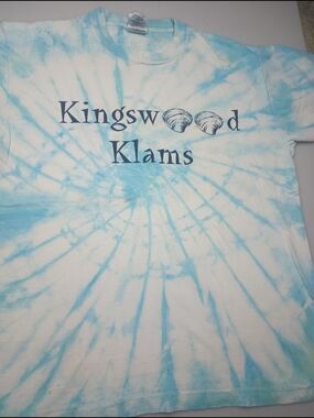 Vintage Single Stitch Kingswood Klams Tye Dye T Shirt Size M Fruit Of The Loom